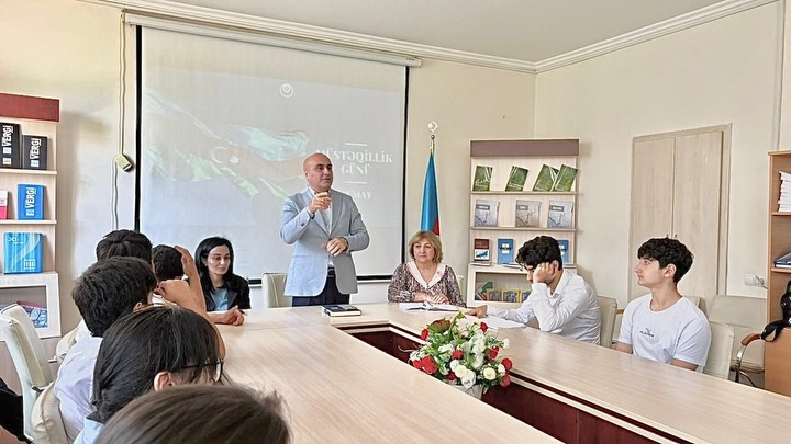 Mərkəzimizdə ​28 May – “ Müstəqillik Günü” münasibətilə “Müs